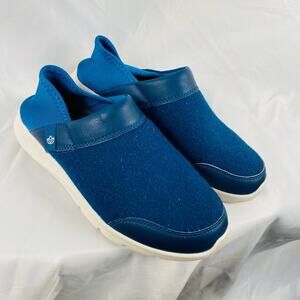 Spenco Blue Fleece‎ Slip On Comfort Sneakers Size 7